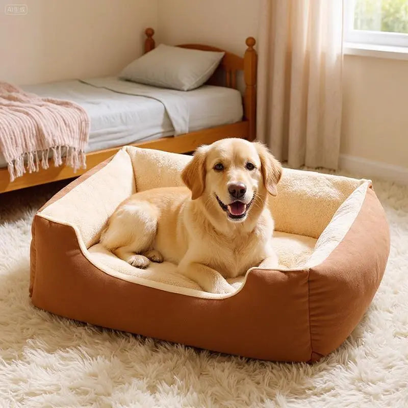 All-Season Insulated Pet Beds for Dogs and Cats, Durable and Warm Sleeping Bags for Small to Large Breeds