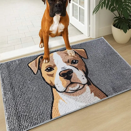 Muddy Mat Pet Portraits - Mud-Resistant Floor Protector