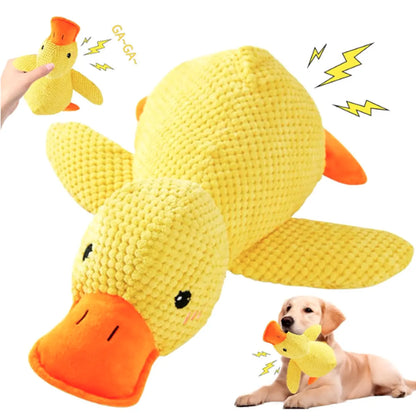 Durable Plush Chew Toys for Large Dogs and Other Pets with Interactive Sound Mechanism - Mrwj
