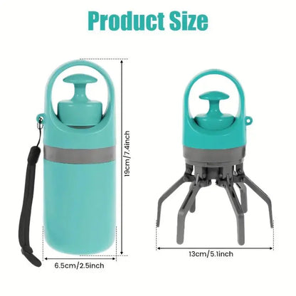 High-Quality Portable Pet Poop Scooper and Waste Bag Dispenser, 1 Count - Ideal for Outdoor Use