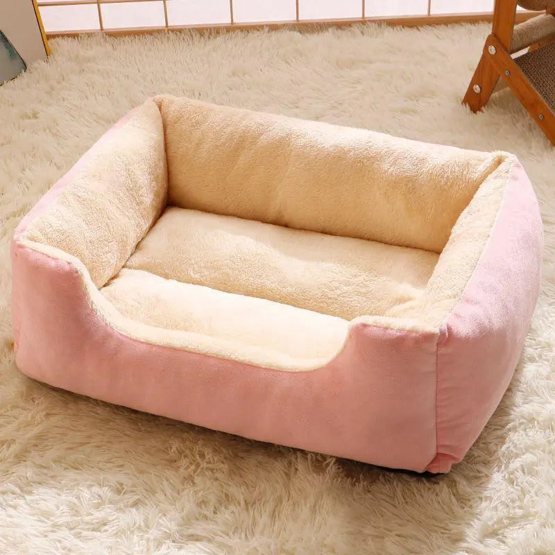 All-Season Insulated Pet Beds for Dogs and Cats, Durable and Warm Sleeping Bags for Small to Large Breeds