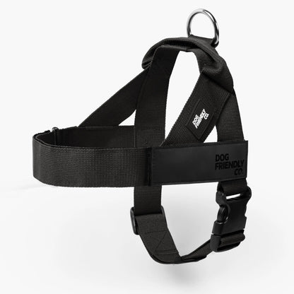 Dog Friendly Co. No-Pull Harness - Ergonomic Easy-Fit Design for Enhanced Safety and Comfort - Suitable for All Breeds - Lightweight and Chafe-Resistant Adjustable Straps