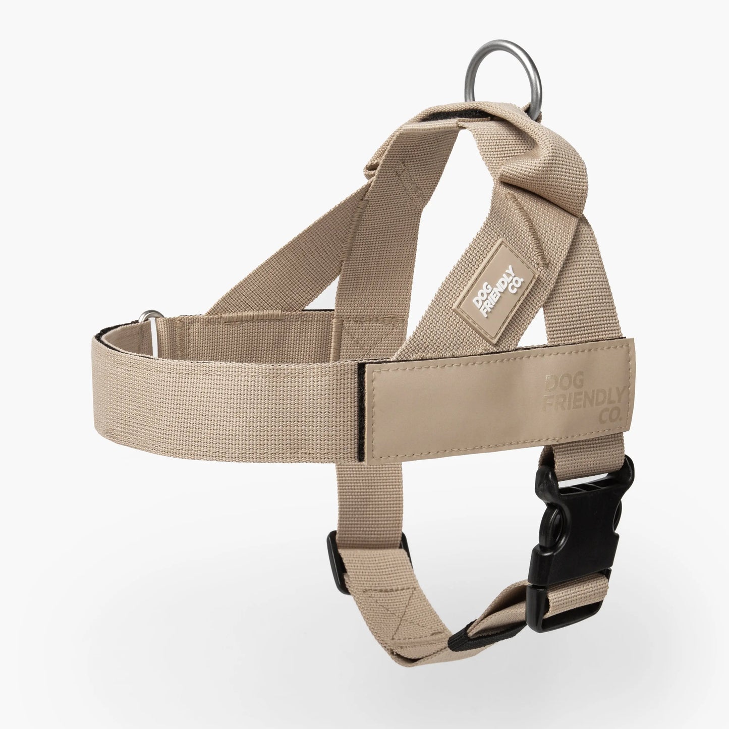 Dog Friendly Co. No-Pull Harness - Ergonomic Easy-Fit Design for Enhanced Safety and Comfort - Suitable for All Breeds - Lightweight and Chafe-Resistant Adjustable Straps