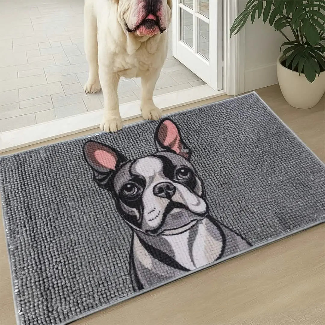 Muddy Mat Pet Portraits - Mud-Resistant Floor Protector