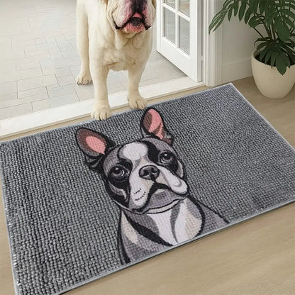 Muddy Mat Pet Portraits - Mud-Resistant Floor Protector