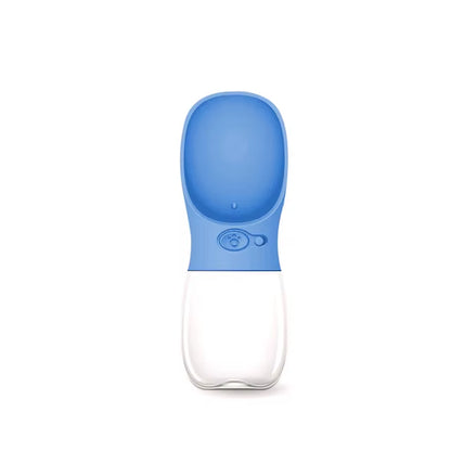 Portable Dog Water Bottle and Feeder for Outdoor Travel - Pet Water Dispenser for Dogs and Cats