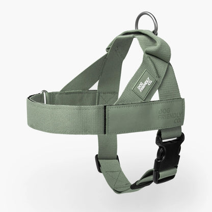 Dog Friendly Co. No-Pull Harness - Ergonomic Easy-Fit Design for Enhanced Safety and Comfort - Suitable for All Breeds - Lightweight and Chafe-Resistant Adjustable Straps
