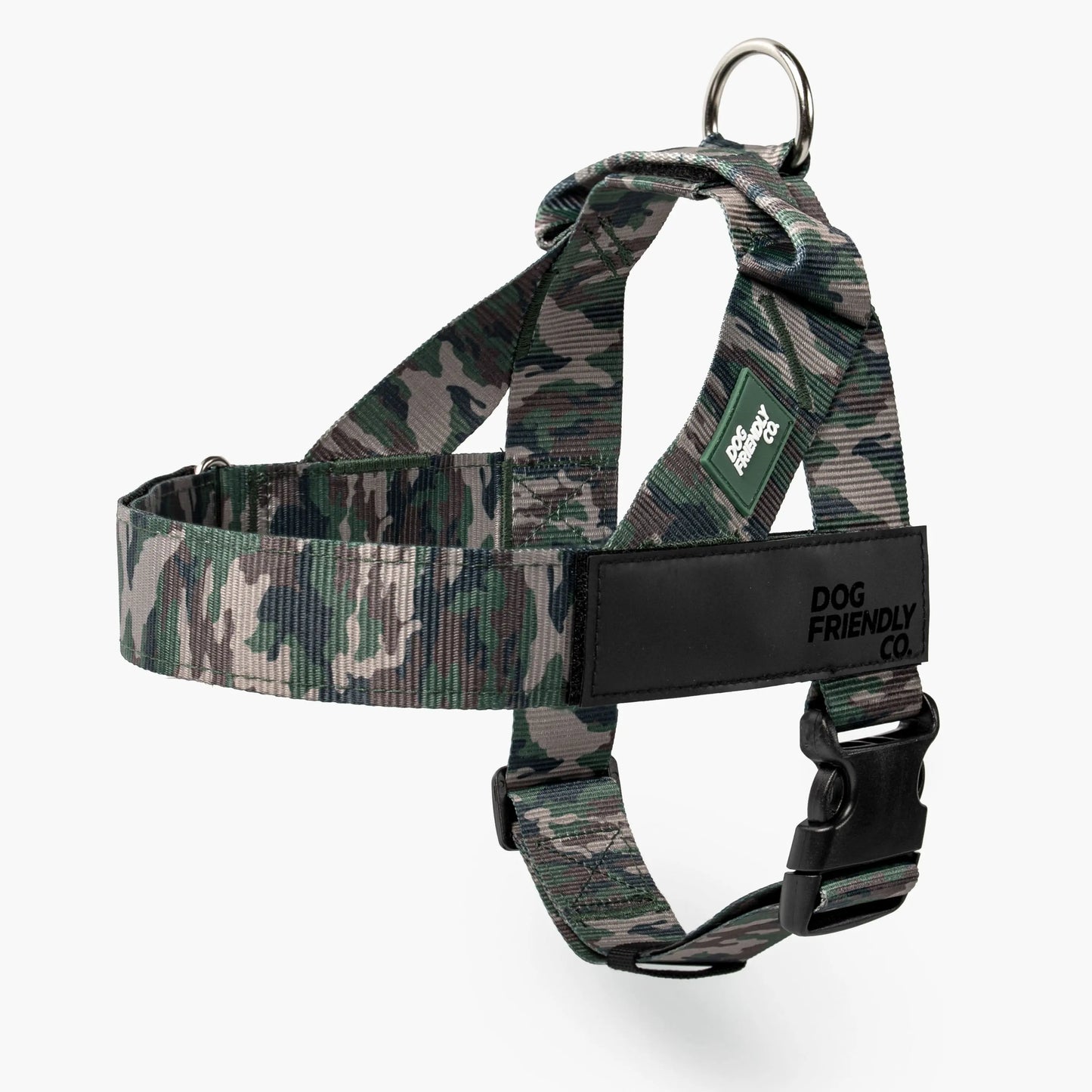 Dog Friendly Co. No-Pull Harness - Ergonomic Easy-Fit Design for Enhanced Safety and Comfort - Suitable for All Breeds - Lightweight and Chafe-Resistant Adjustable Straps