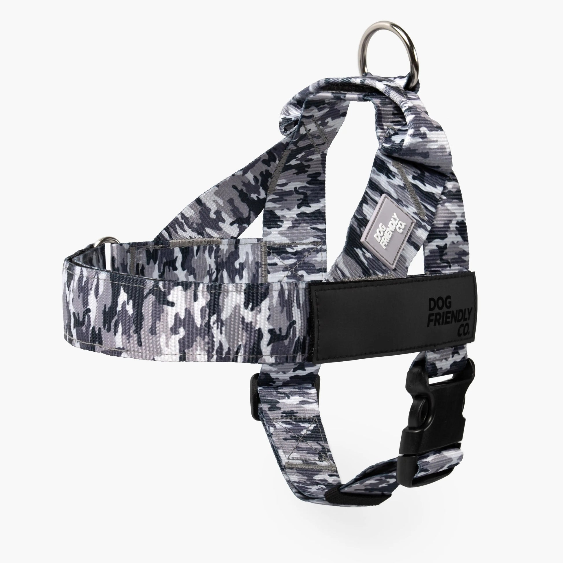 Dog Friendly Co. No-Pull Harness - Ergonomic Easy-Fit Design for Enhanced Safety and Comfort - Suitable for All Breeds - Lightweight and Chafe-Resistant Adjustable Straps