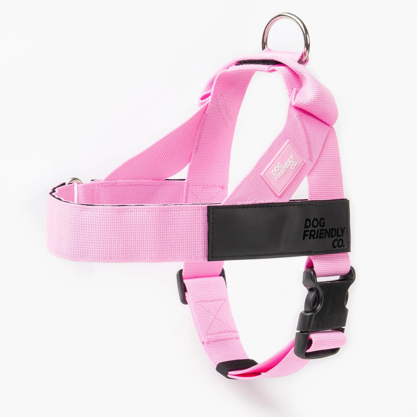 Dog Friendly Co. No-Pull Harness - Ergonomic Easy-Fit Design for Enhanced Safety and Comfort - Suitable for All Breeds - Lightweight and Chafe-Resistant Adjustable Straps