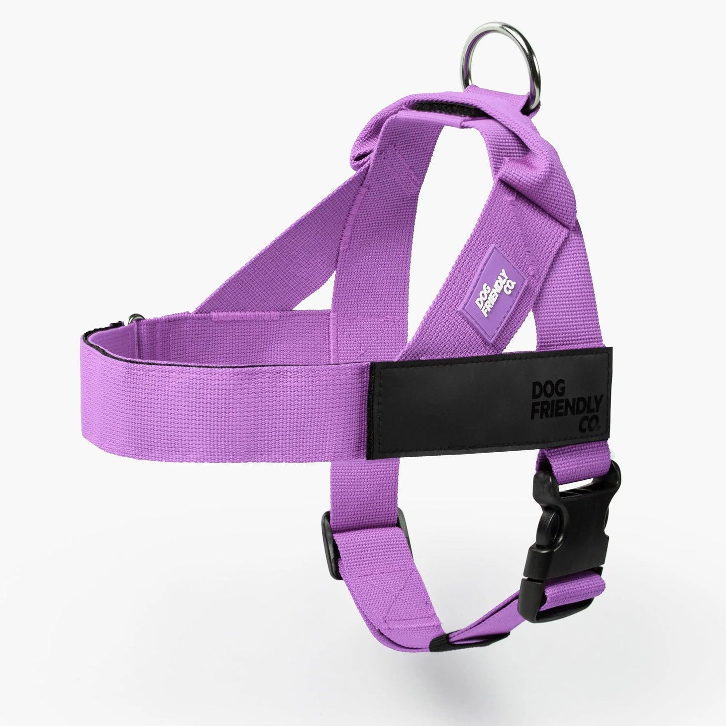 Dog Friendly Co. No-Pull Harness - Ergonomic Easy-Fit Design for Enhanced Safety and Comfort - Suitable for All Breeds - Lightweight and Chafe-Resistant Adjustable Straps