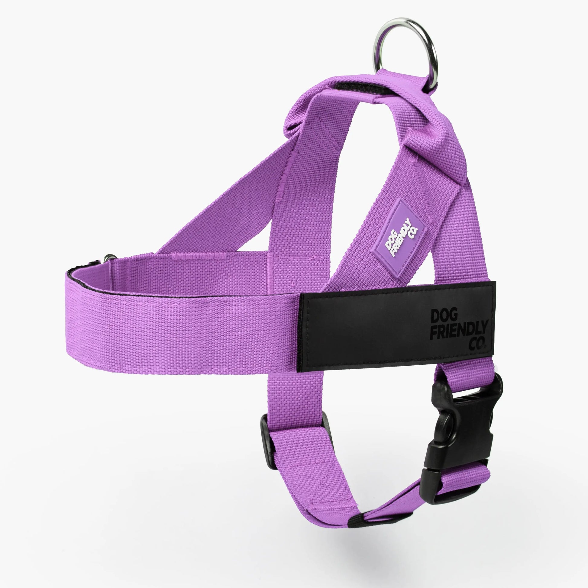 Dog Friendly Co. No-Pull Harness - Ergonomic Easy-Fit Design for Enhanced Safety and Comfort - Suitable for All Breeds - Lightweight and Chafe-Resistant Adjustable Straps