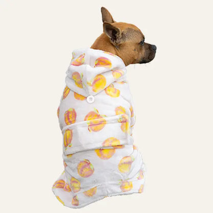 Darren & Phillip Calming Dog Robe - Fleece Coat for Anxiety Relief - Coordinating Women's Robe Available