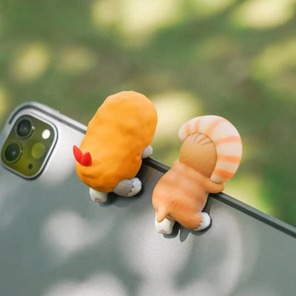 Mofusand HIPPERS Shrimp Meow Series Blind Box - Includes 6 Standard and 1 Hidden Figure