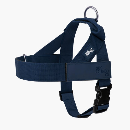 Dog Friendly Co. No-Pull Harness - Ergonomic Easy-Fit Design for Enhanced Safety and Comfort - Suitable for All Breeds - Lightweight and Chafe-Resistant Adjustable Straps