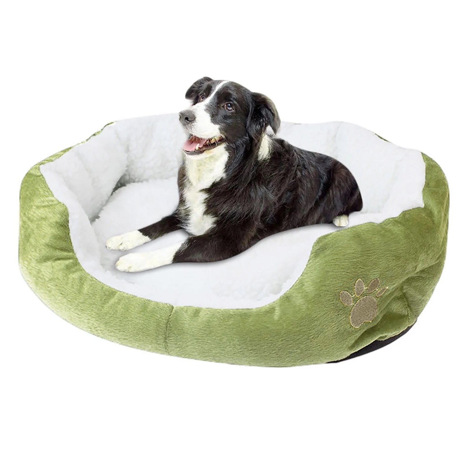 Cozy Calming Dog Bed for Small Pets - Anti-Anxiety, Non-Slip, and Machine Washable for Indoor/Outdoor Use