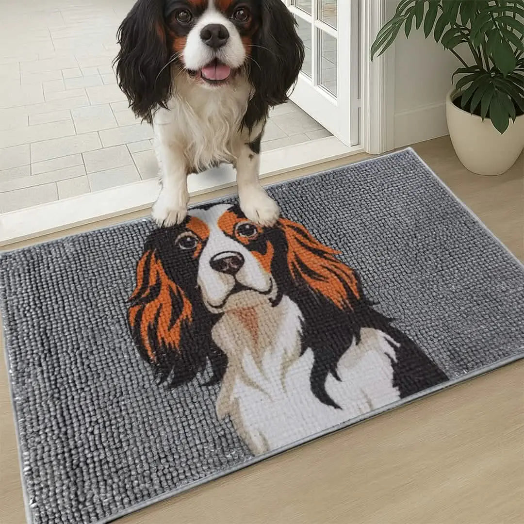 Muddy Mat Pet Portraits - Mud-Resistant Floor Protector