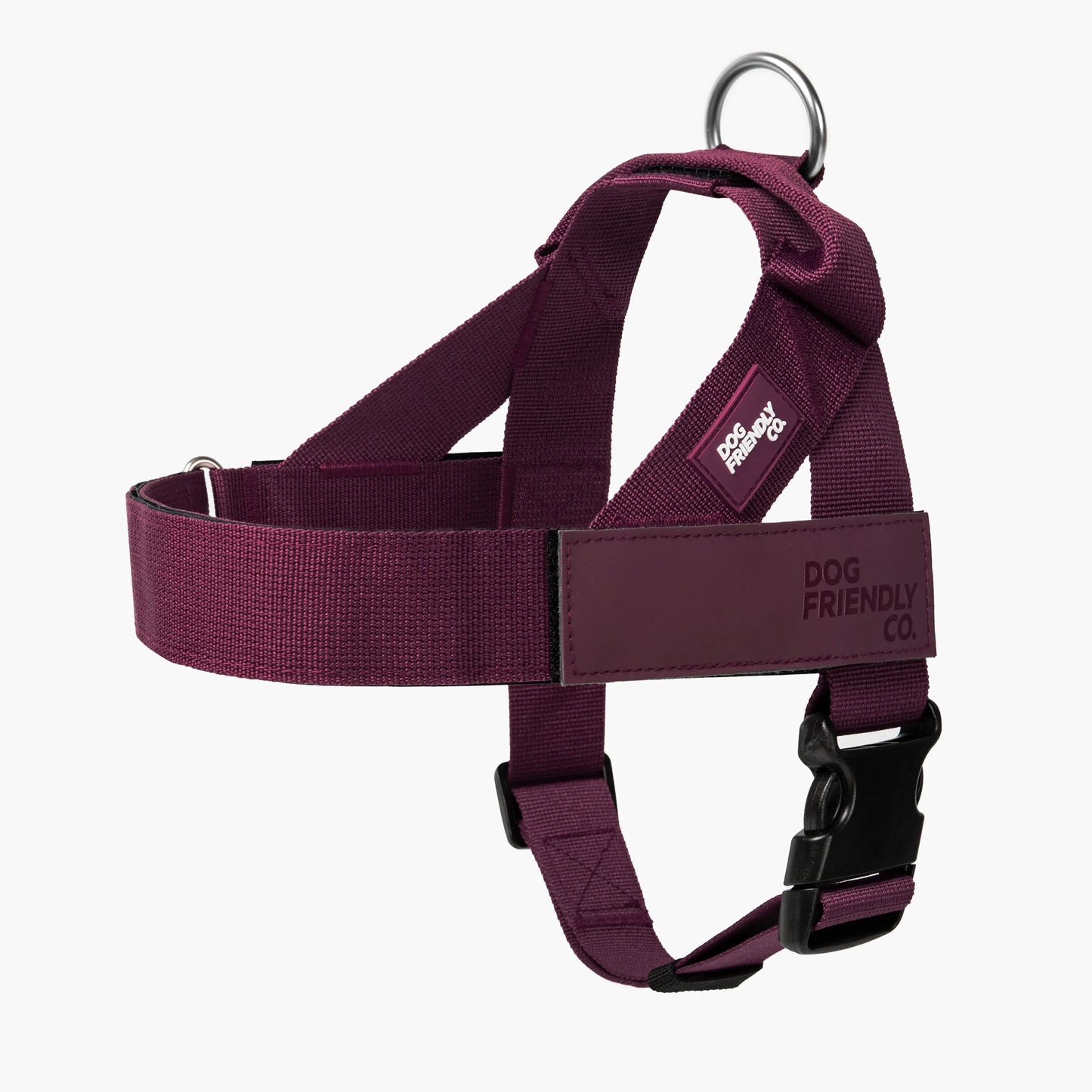 Dog Friendly Co. No-Pull Harness - Ergonomic Easy-Fit Design for Enhanced Safety and Comfort - Suitable for All Breeds - Lightweight and Chafe-Resistant Adjustable Straps