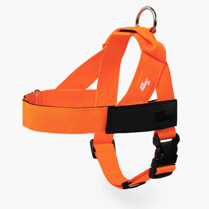 Dog Friendly Co. No-Pull Harness - Ergonomic Easy-Fit Design for Enhanced Safety and Comfort - Suitable for All Breeds - Lightweight and Chafe-Resistant Adjustable Straps