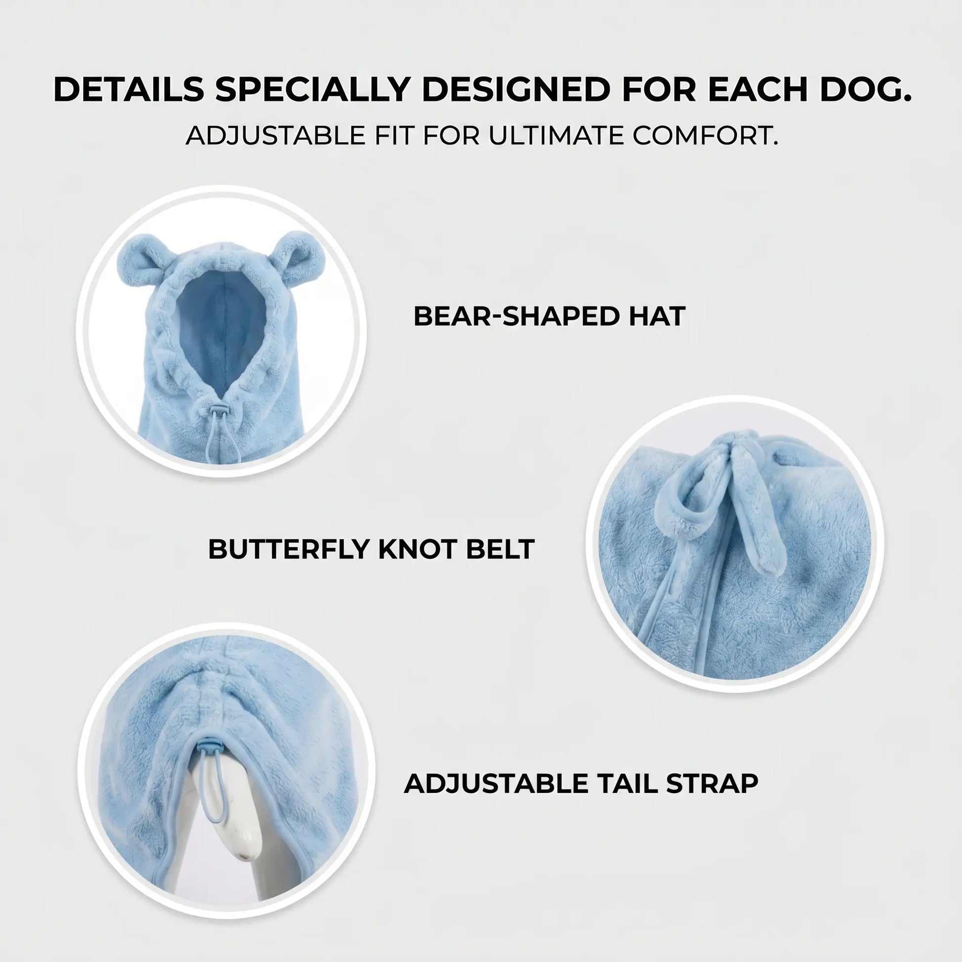 Quick-Dry Superfine Fiber Pet Towel - Highly Absorbent Grooming Cloth for Dogs of All Sizes with Adjustable Design
