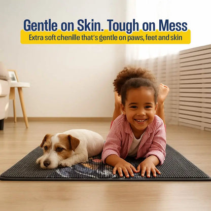 Muddy Mat Pet Portraits - Mud-Resistant Floor Protector