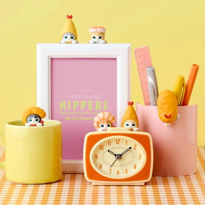 Mofusand HIPPERS Shrimp Meow Series Blind Box - Includes 6 Standard and 1 Hidden Figure