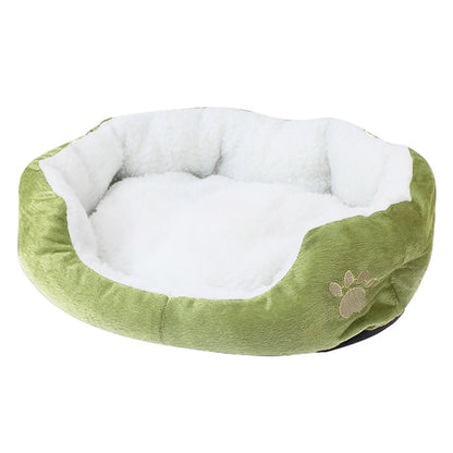 Cozy Calming Dog Bed for Small Pets - Anti-Anxiety, Non-Slip, and Machine Washable for Indoor/Outdoor Use