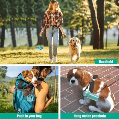 High-Quality Portable Pet Poop Scooper and Waste Bag Dispenser, 1 Count - Ideal for Outdoor Use