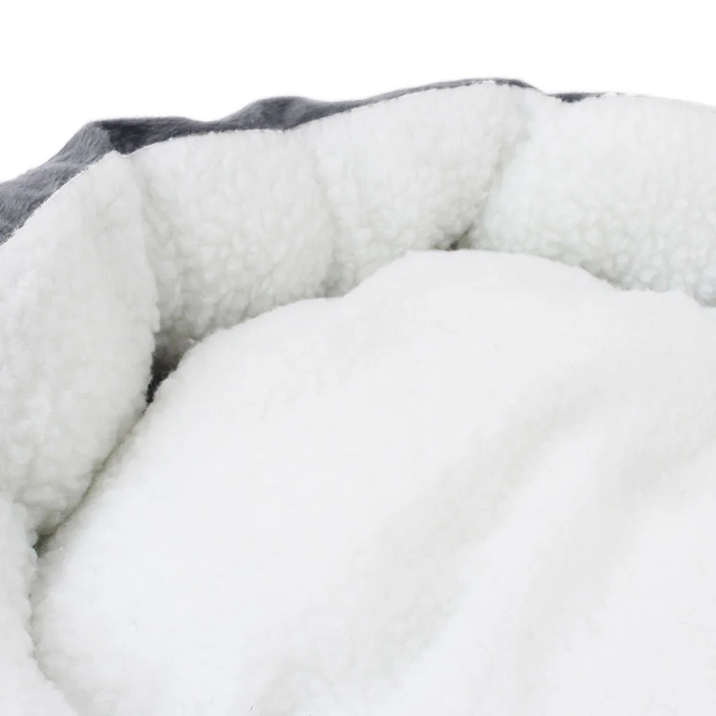 Cozy Calming Dog Bed for Small Pets - Anti-Anxiety, Non-Slip, and Machine Washable for Indoor/Outdoor Use